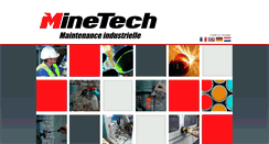 Desktop Screenshot of minetech.be